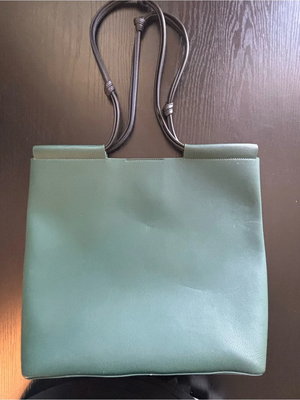Von Holzhausen Market Tote with Black Double Straps